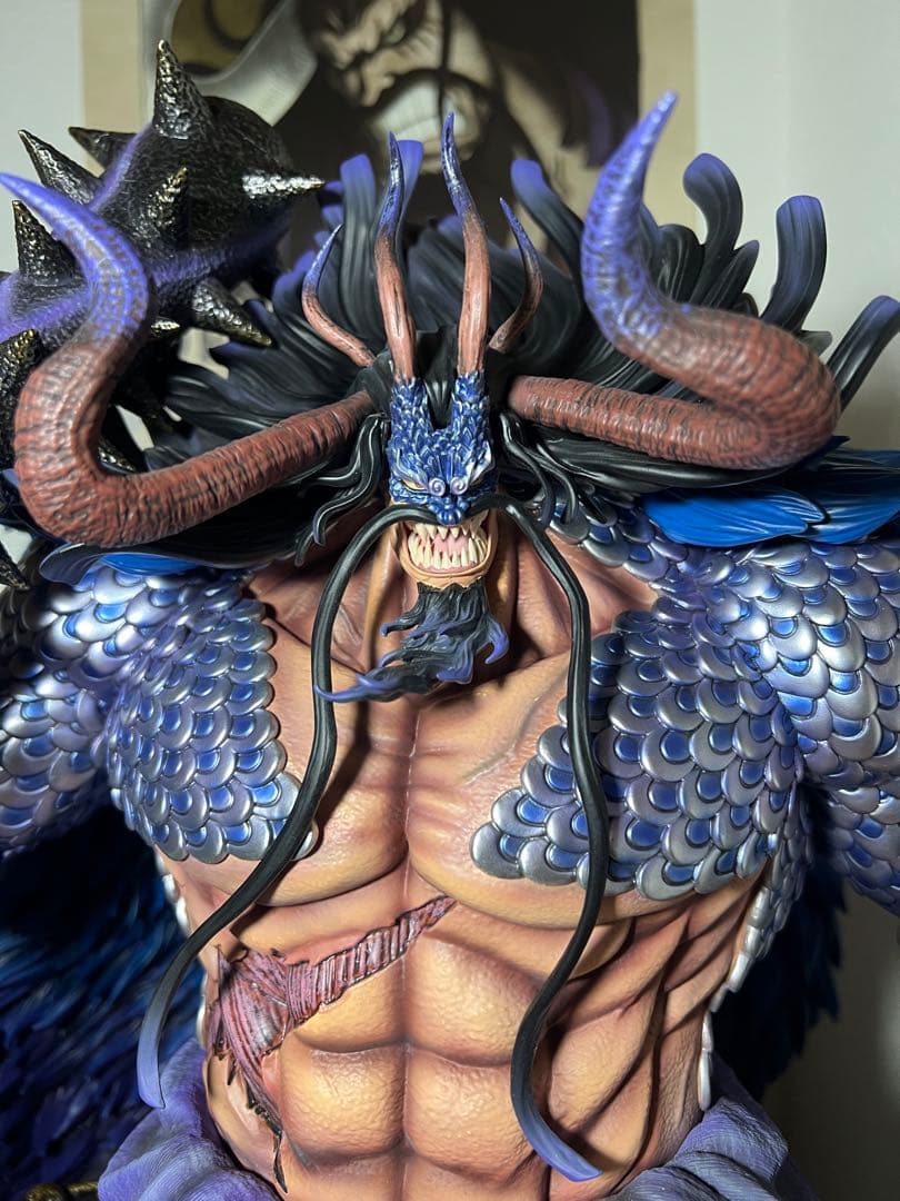 ガレージキット jacksdo 百獣のカイドウ 台座＋顔変更パーツセット