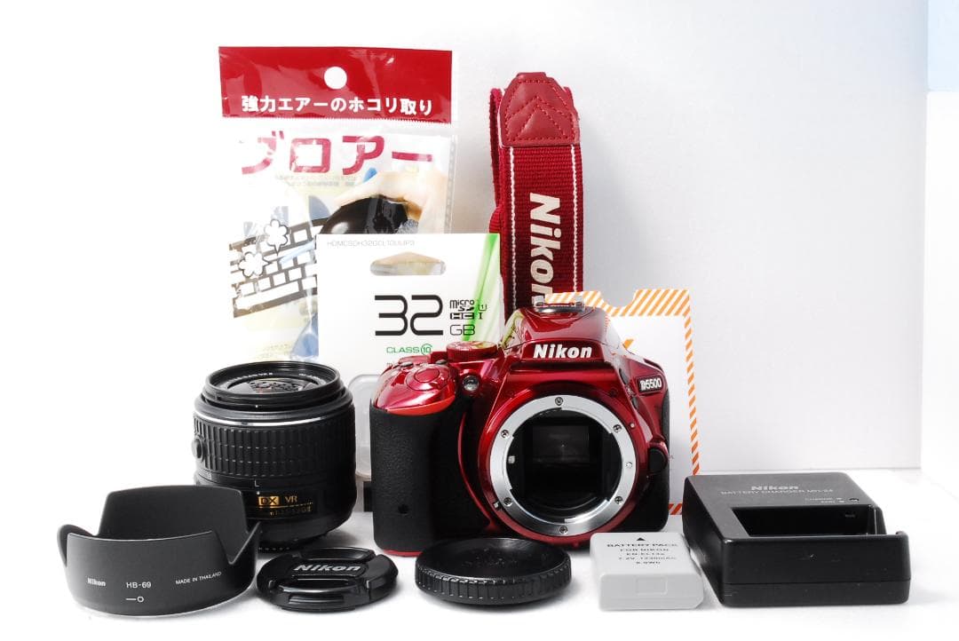 ✨希少色✨ Nikon ニコン D5500 Wi-Fi搭載 一眼レフカメラ