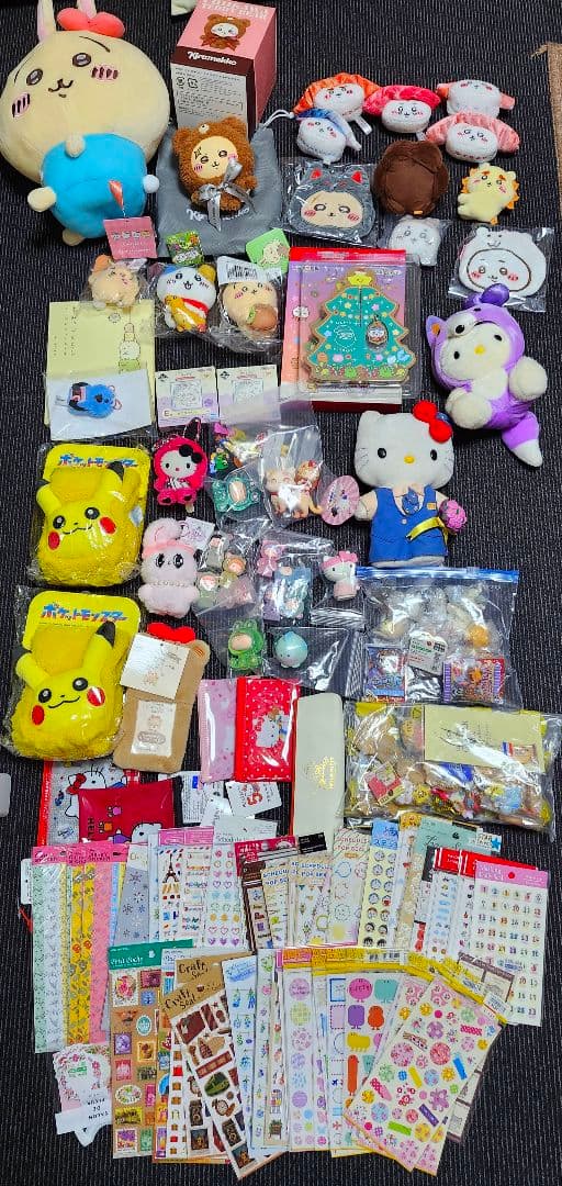 ご当地キティ　ちいかわ　シール　まとめ売り