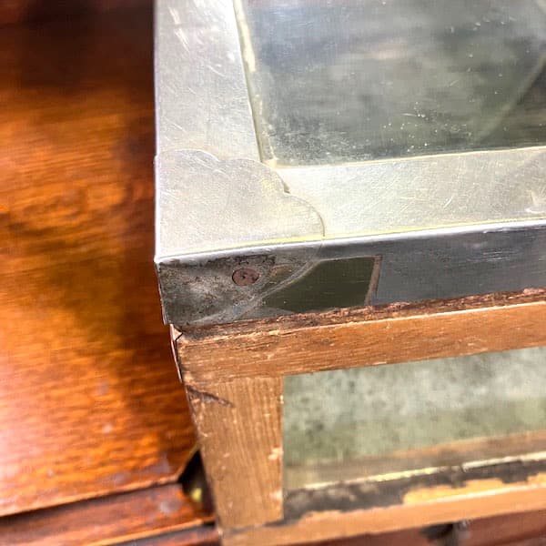 ビンテージ　卓上ショーケース　ガラスケース　コレクションケース