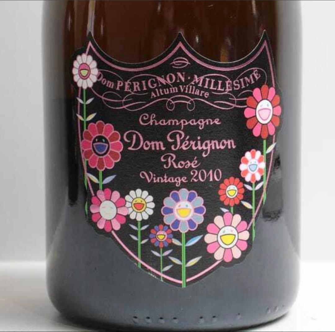 新品　Dom Pérignon ロゼ 2010 限定　村上隆　ドンペリ　希少　②