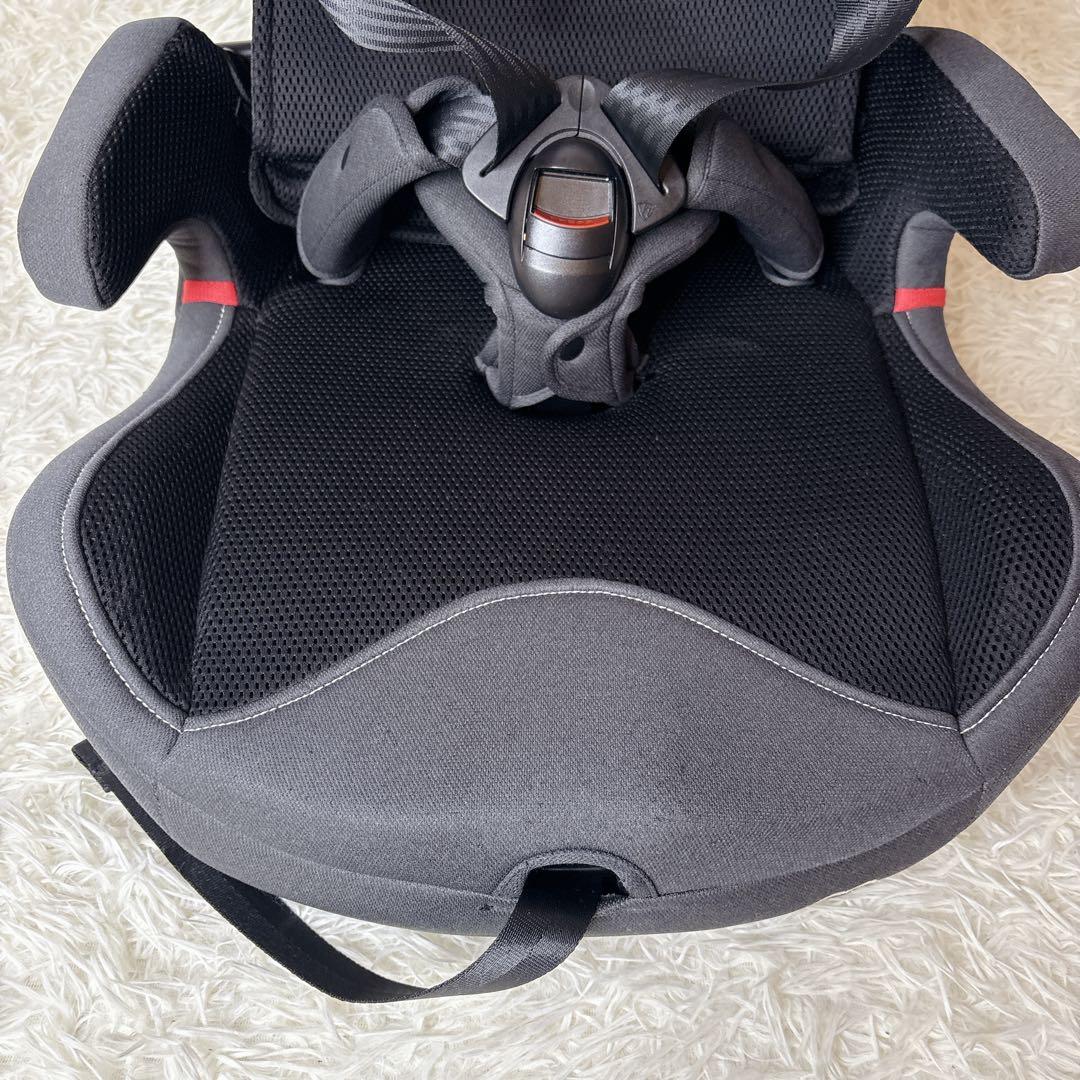 良品✨エールべべ パパット2 プレミアム ジュニアシート ISOFIX グレー
