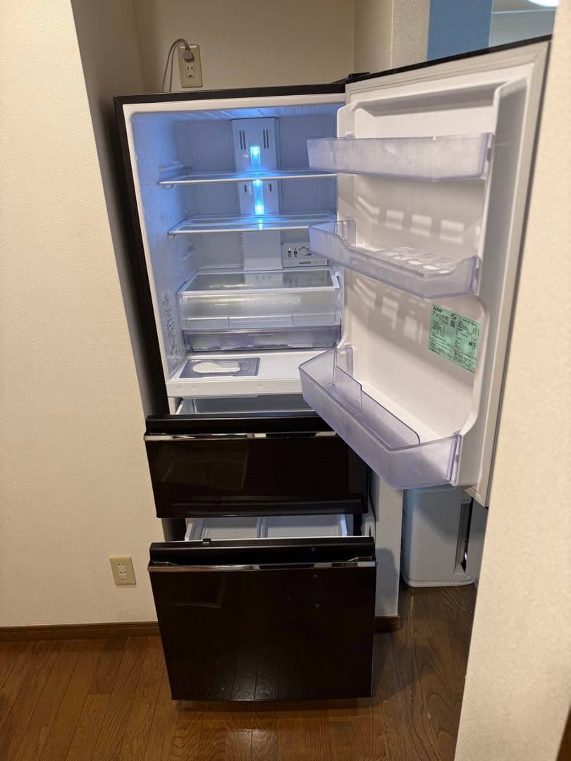 三菱 冷蔵庫 MR-CX33C-BR 2018年製