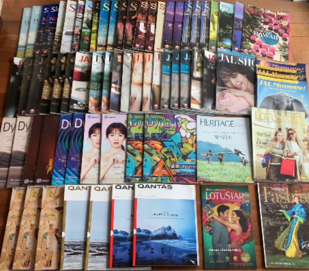 70点　嵐　日本航空　JAL雑誌　中華航空　リンチーリン　カンタス　ベトナム航空