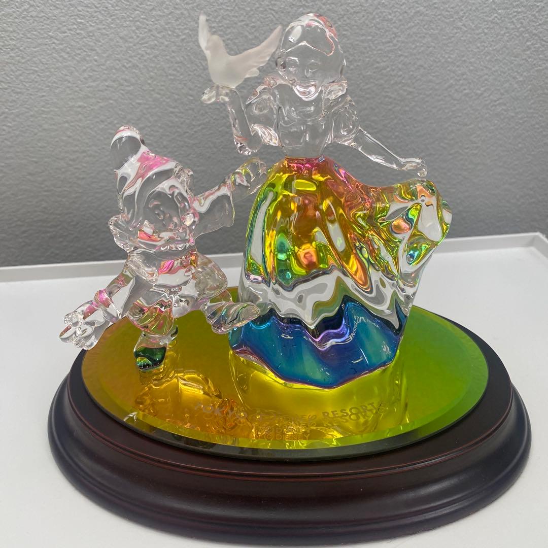 ディズニー　白雪姫　ガラス細工