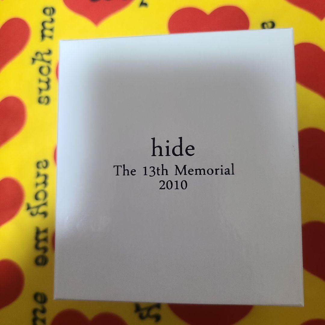 hide 13th Memorial バングル赤色