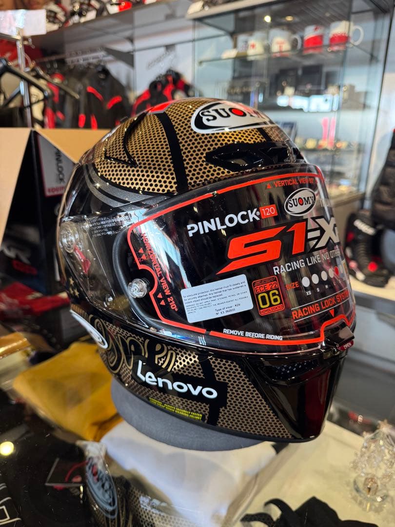 セキュリティ・セーフティ SUOMY S1-XR GP BAGNIA WC GOLD LE 2024