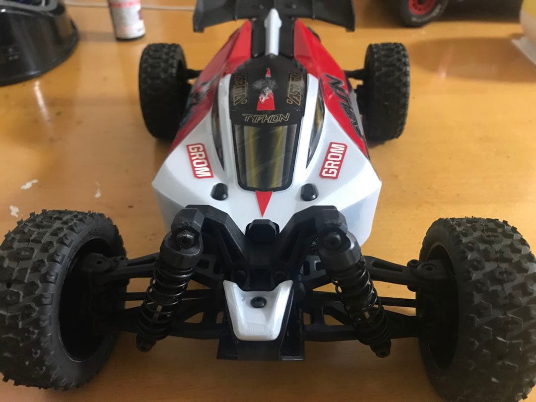 ARRMA TYPHONGROM 1/14スケール 380バギーブラシモーター
