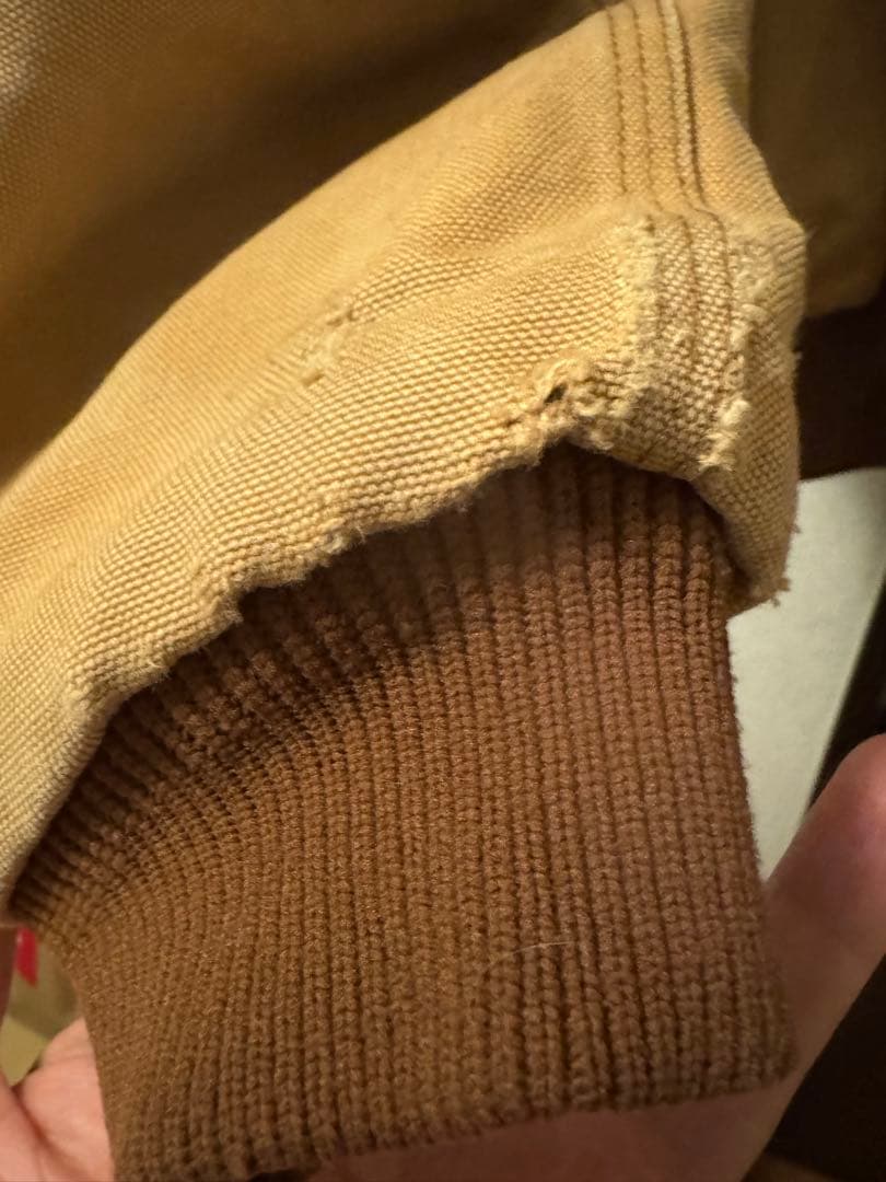 80s 90s星タグCarhartt アクティブジャケット雰囲気系　USA製