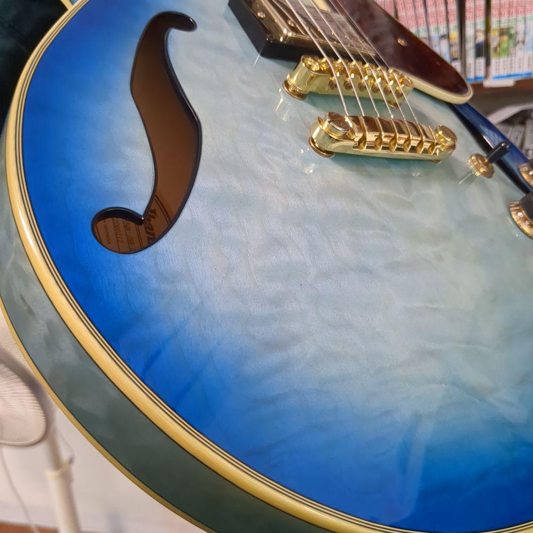 Ibanez AM93QM-JBB　セミアコ
