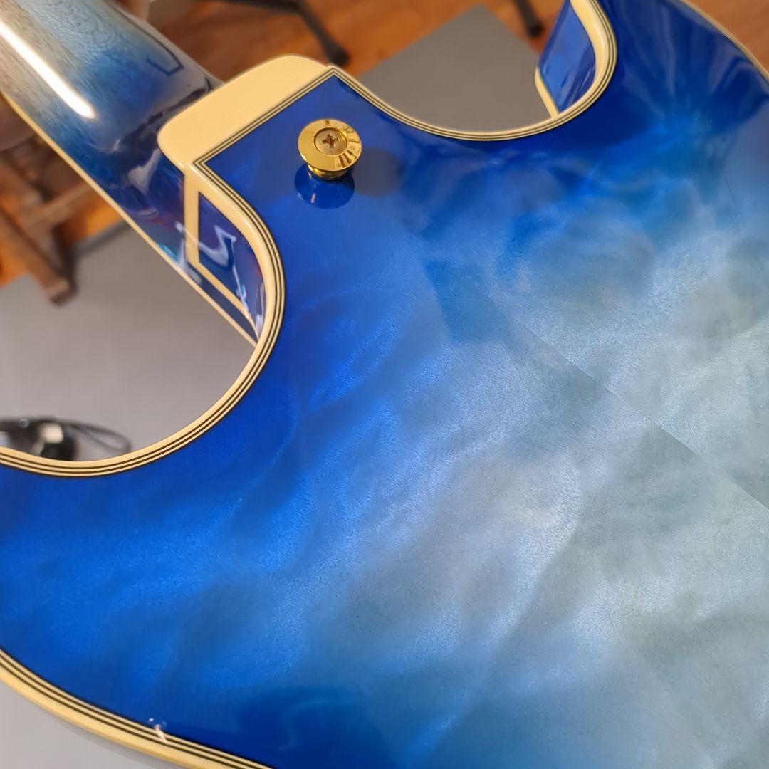 Ibanez AM93QM-JBB　セミアコ