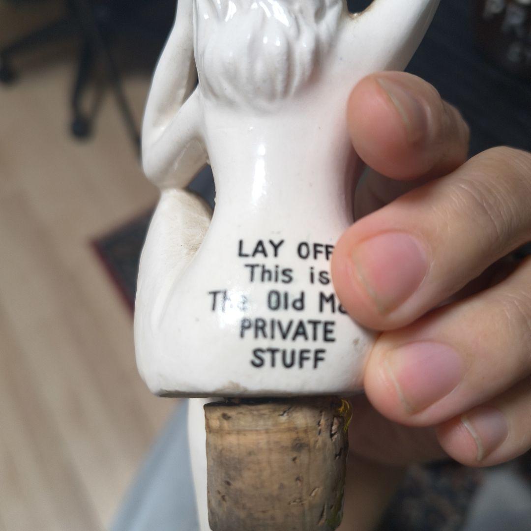 ★US 50s - 60s ピンナップガール デキャンタ ボトル ビンテージ ★