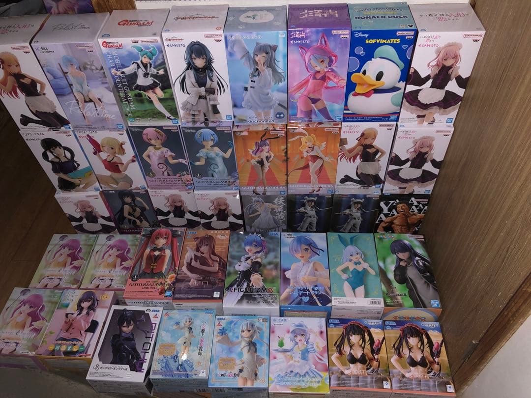 にごりり　リコリス　デアラ　まりん　レムラム　　セット　フィギュア　40個