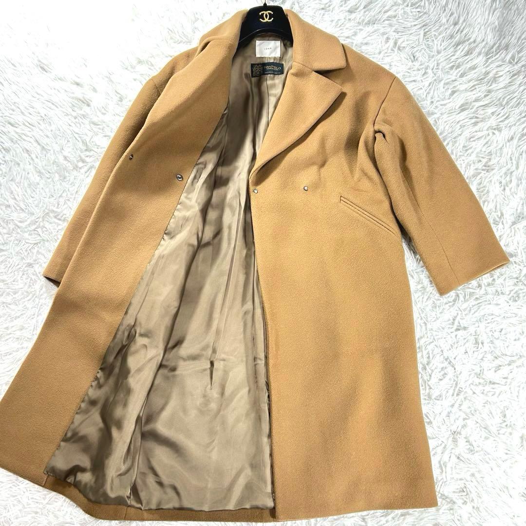 高級✨IENA MANTECO オーバーチェスターコート キャメル　36