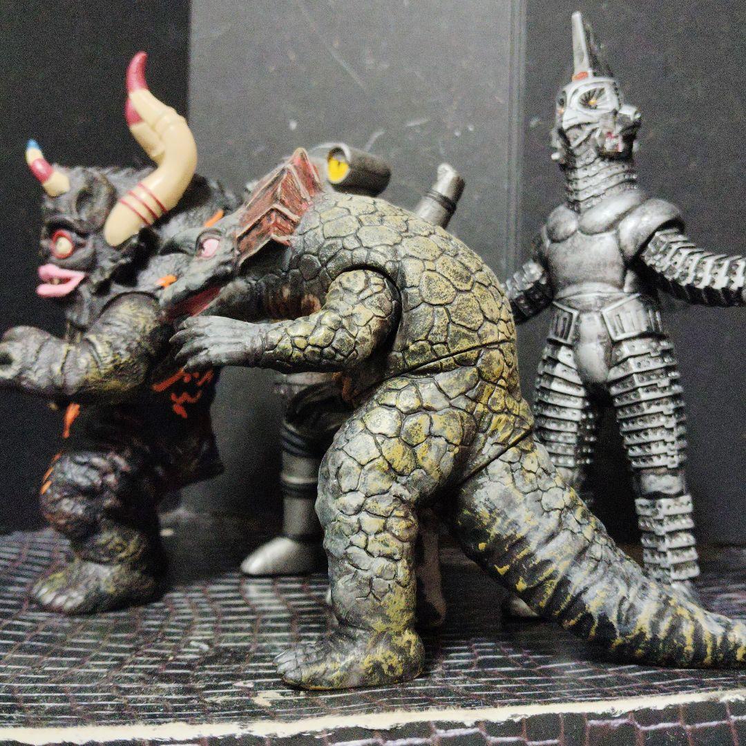 ウルトラカプセル怪獣現行ソフビミクラス.アギラ.ウインダム.セブンガー