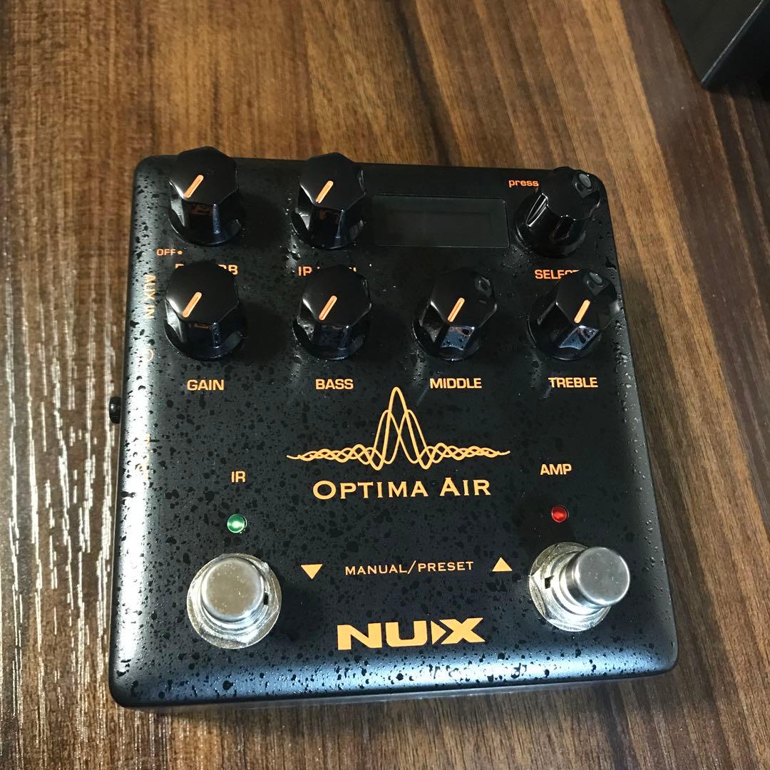 NUX OPTIMA AiR アコギ用IRプリアンプ