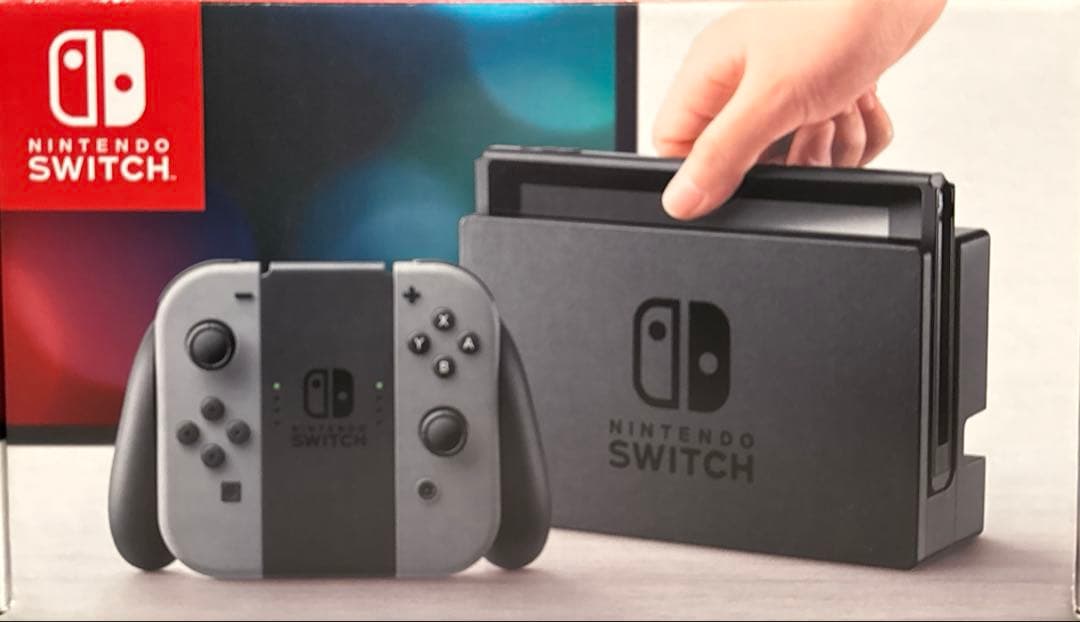初代Nintendo Switch グレー 本体 付属品完備 美品