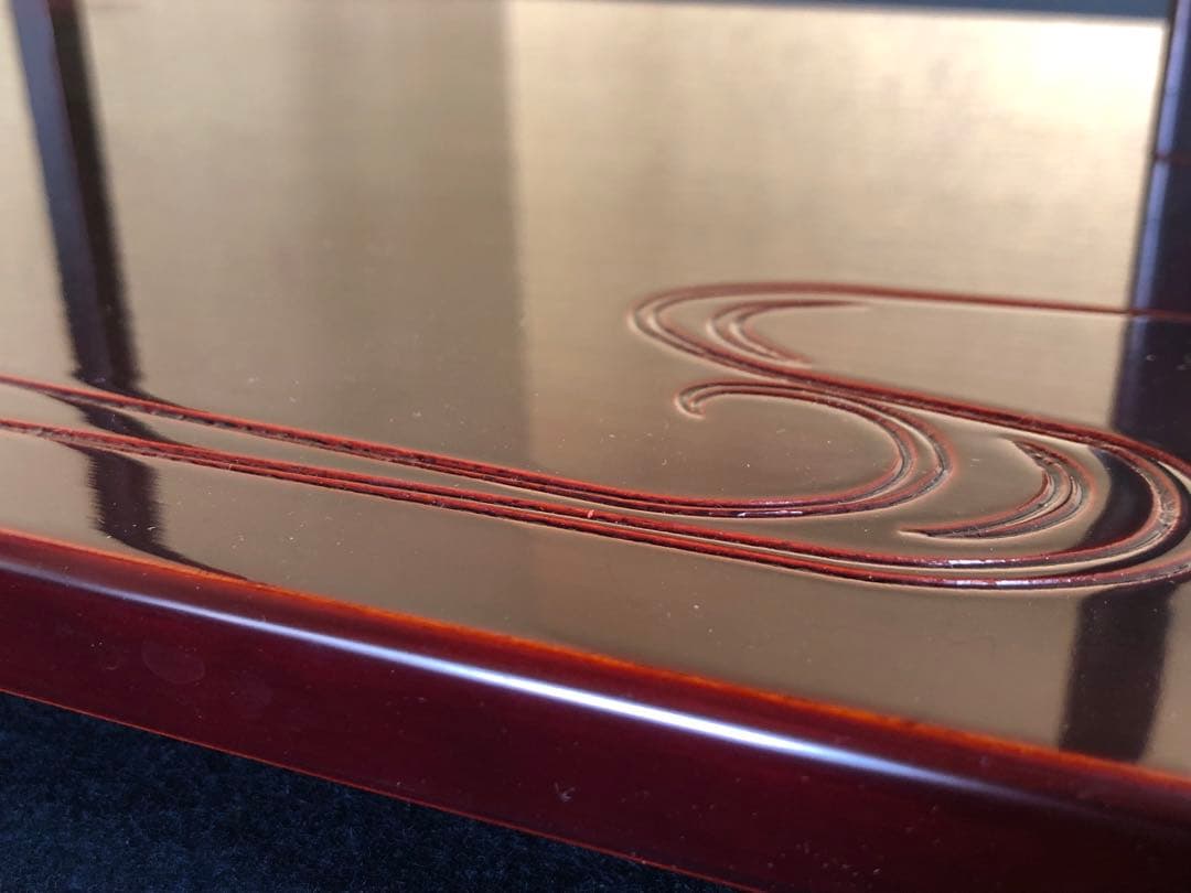 《レ》茶道具 鵬雲斎好 山雲棚 組立式 元箱　251118え3