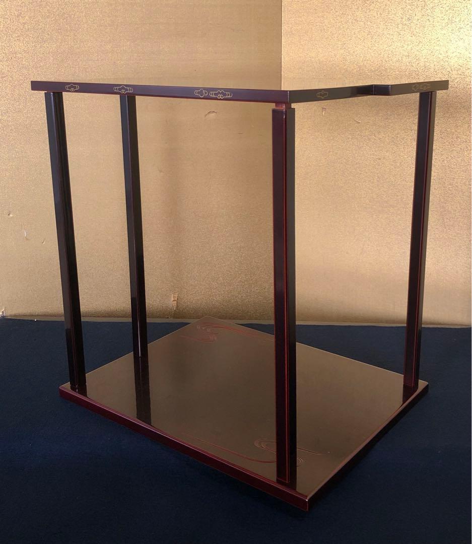 《レ》茶道具 鵬雲斎好 山雲棚 組立式 元箱　251118え3