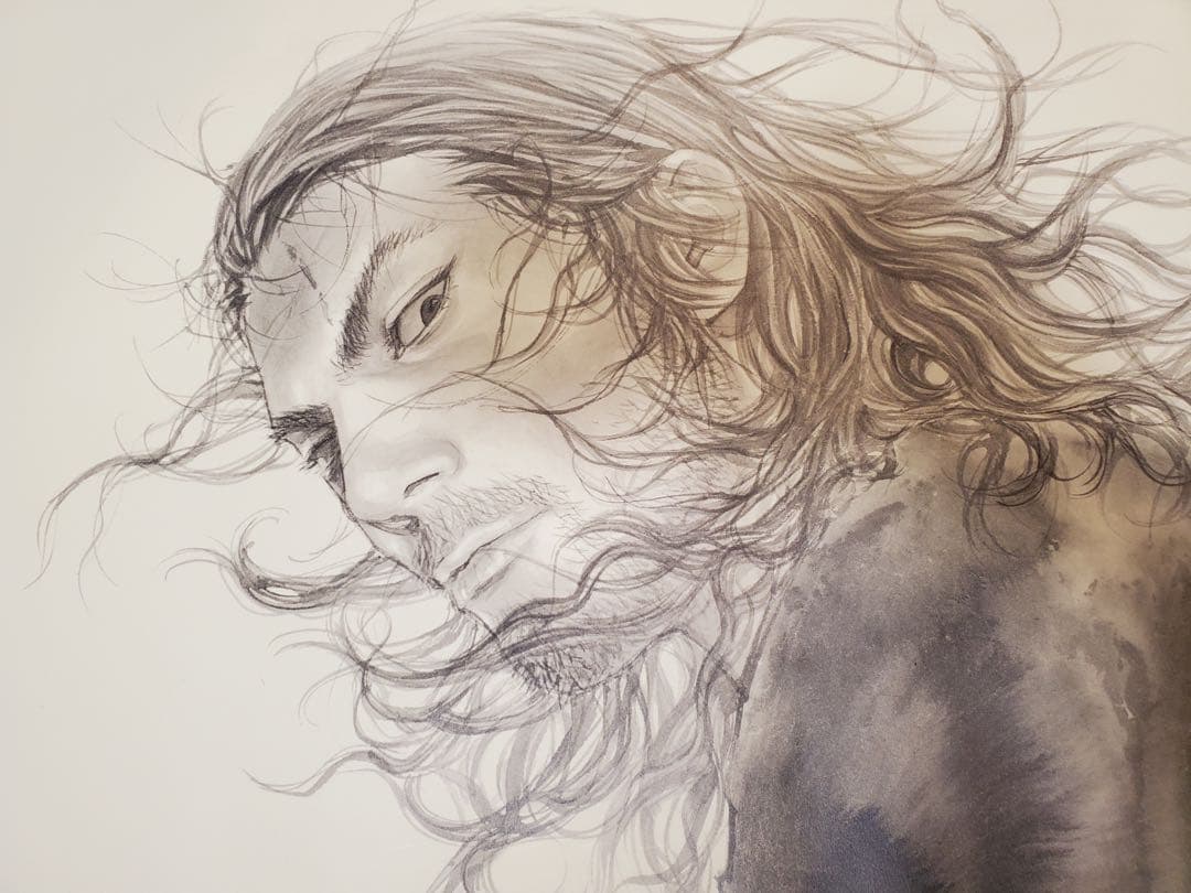 【希少・未使用】バガボンド　井上雄彦　最後のマンガ展　限定ポスターB1箱付き