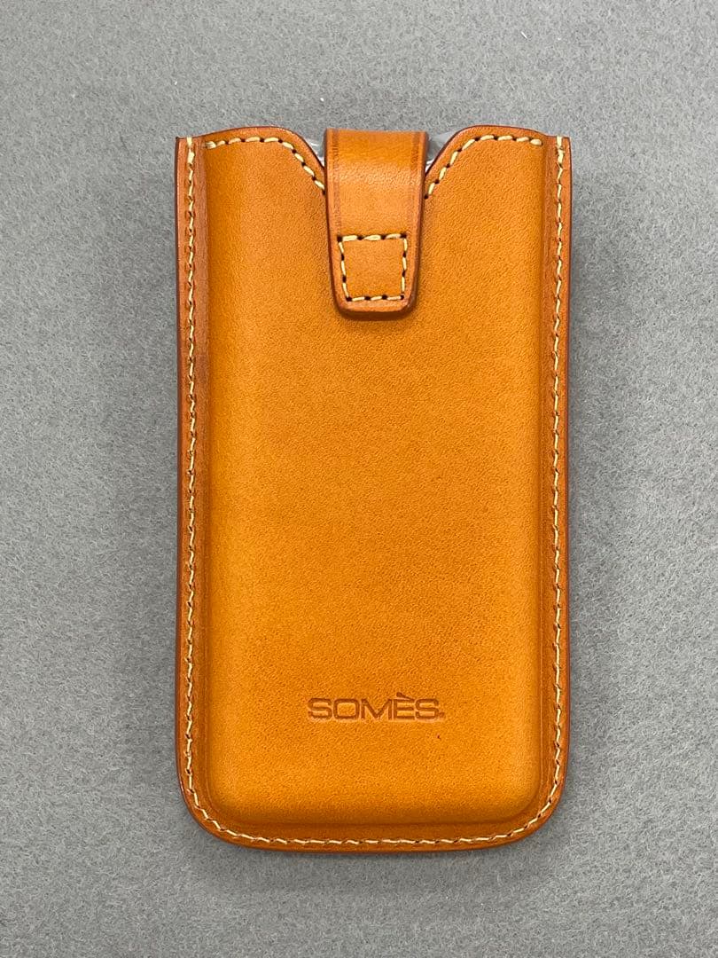 【未使用】NW-ZX100専用ソメスサドル製ケース カラー・キャメル