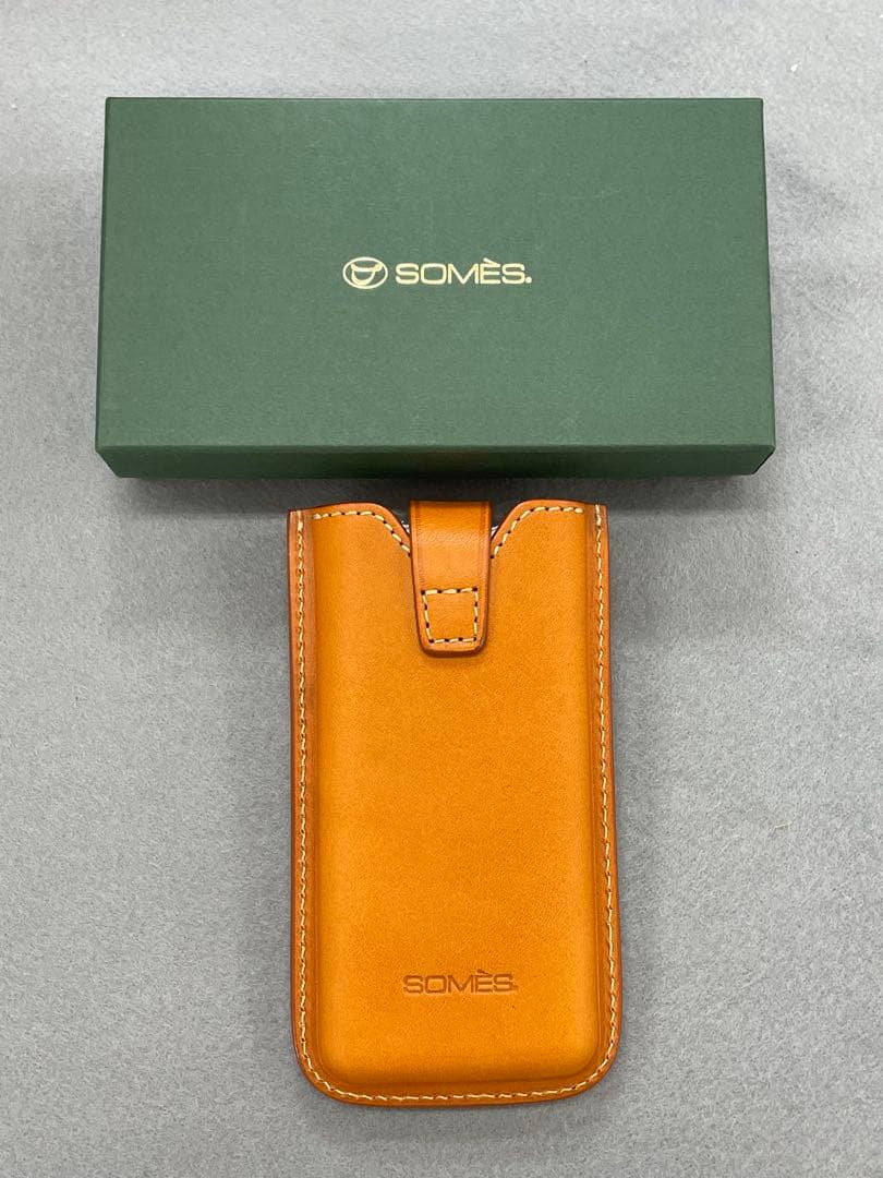 【未使用】NW-ZX100専用ソメスサドル製ケース カラー・キャメル