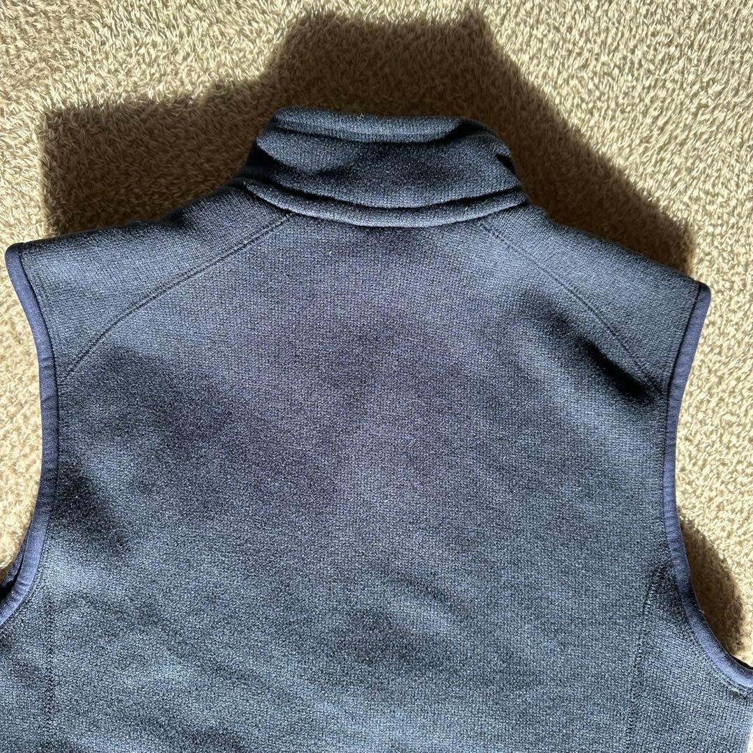 【極美品】patagonia フリースベスト ネイビー M