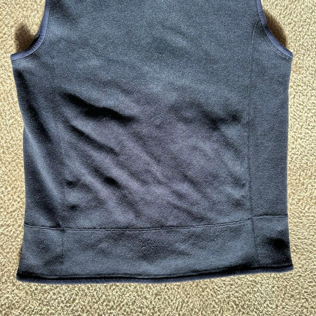【極美品】patagonia フリースベスト ネイビー M