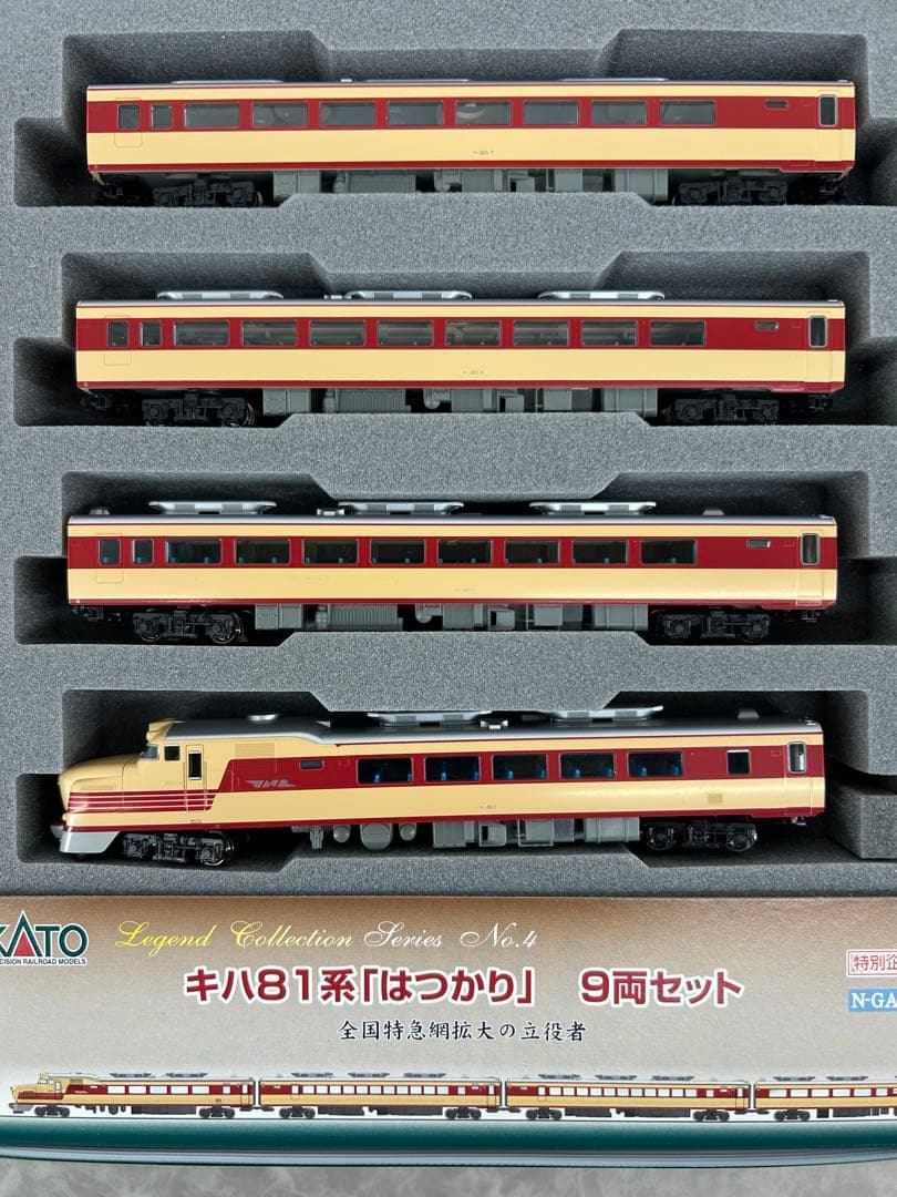 KATO レジェンドコレクション キハ81系「はつかり」9両セット