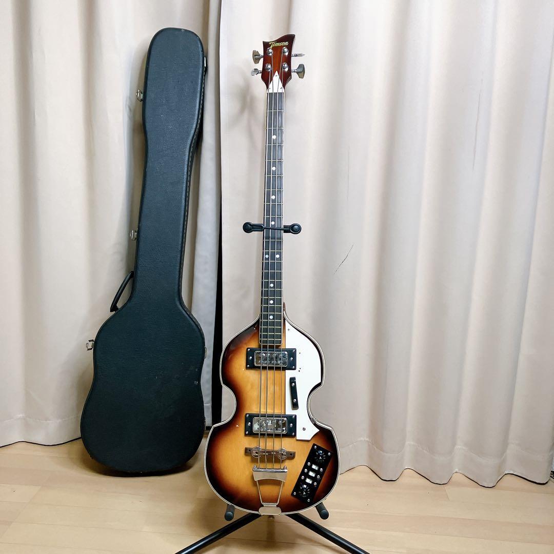 Tomson トムソン バイオリンベース ジャパンビンテージ ハードケース付