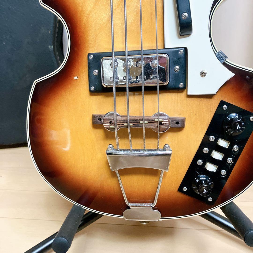 Tomson トムソン バイオリンベース ジャパンビンテージ ハードケース付