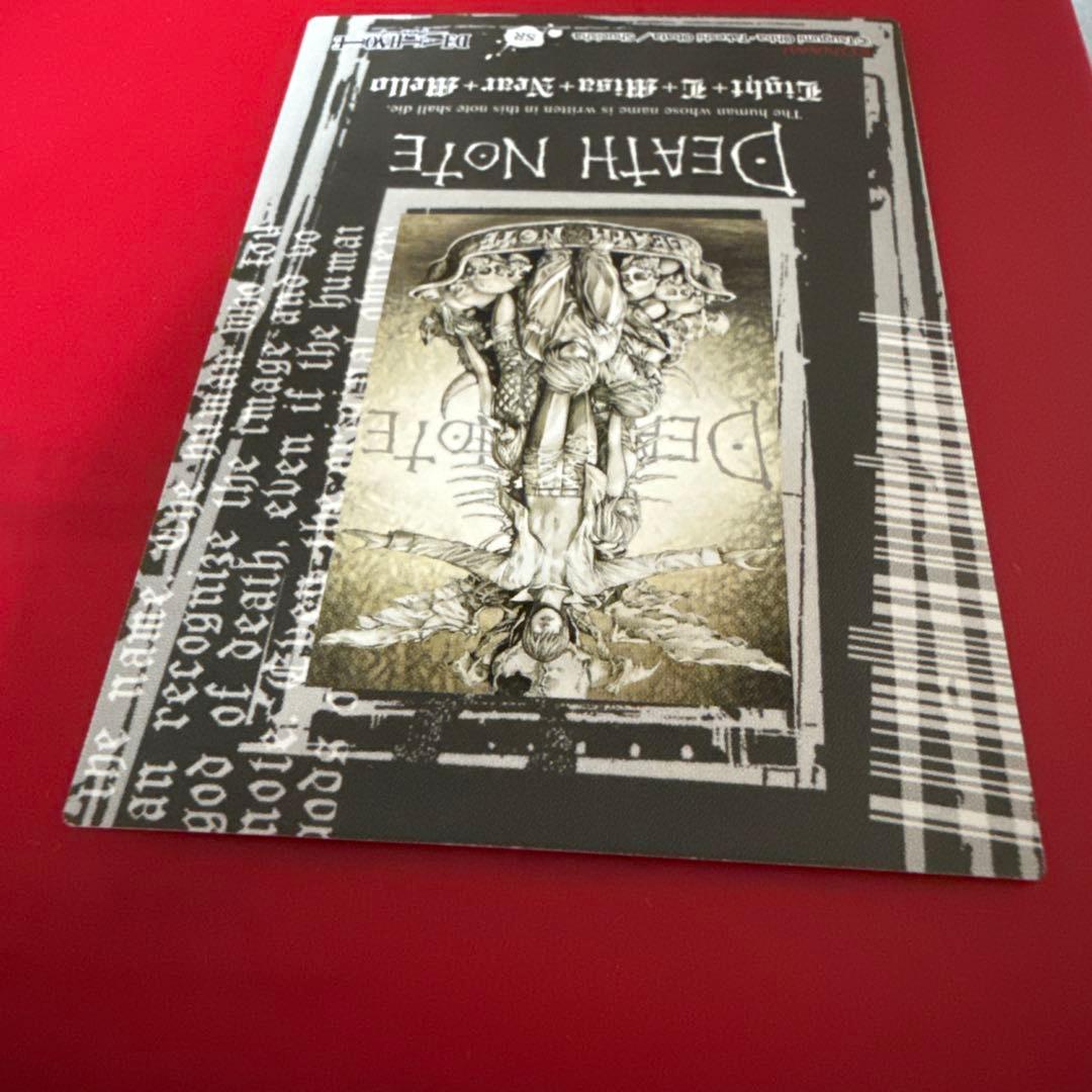 DEATHNOTE トレカ SR 夜神月 L ミサ ニア メロ