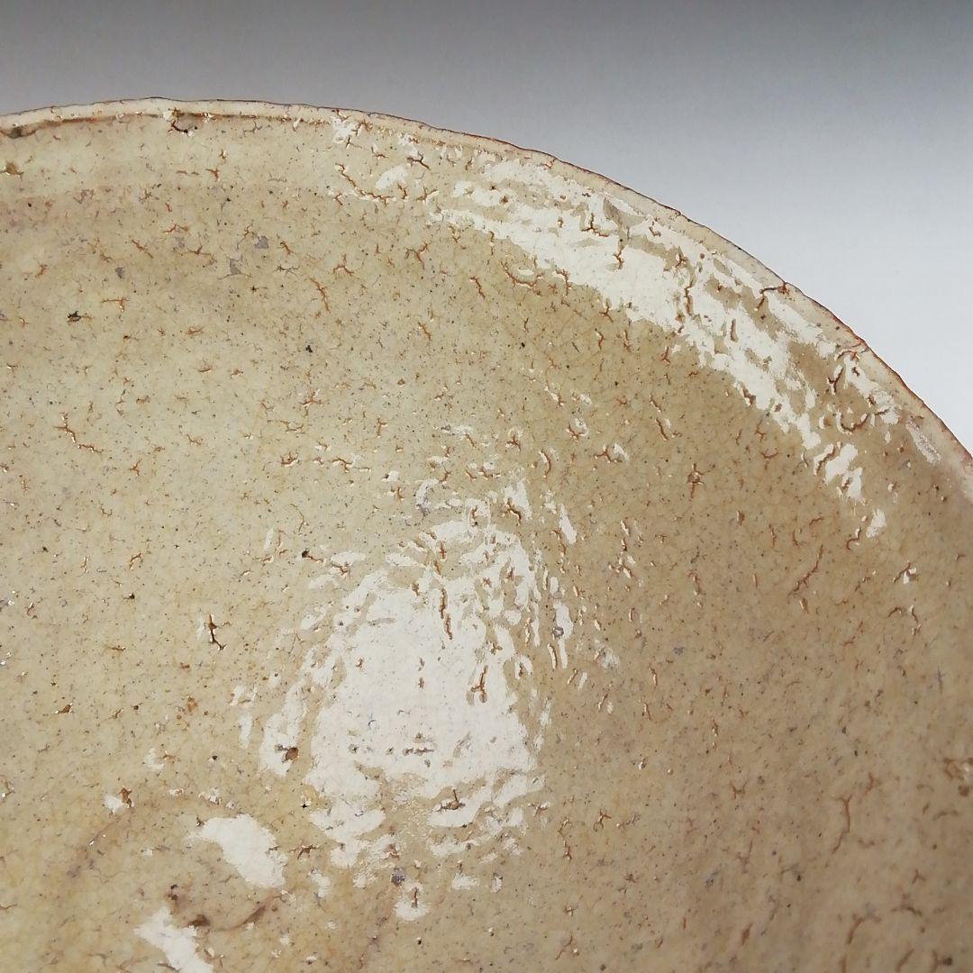 Ｔ３８　茶碗　『萩焼』『平茶碗』『大野瑞峰造』　共箱　抹茶碗　茶道具