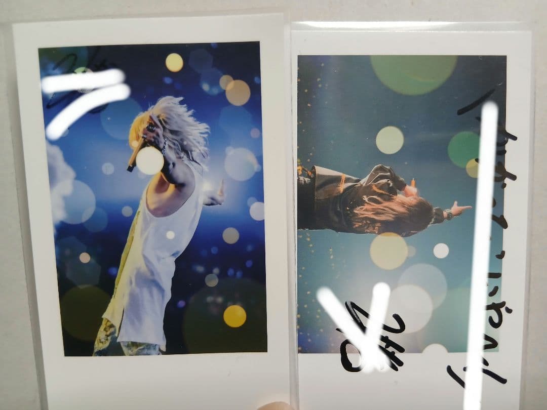 いれいす 悠佑 実写チェキ 直筆サイン