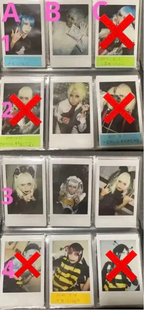 0.1gの誤算 水田魔梨 チェキ57枚  廃盤 チェキホルダー