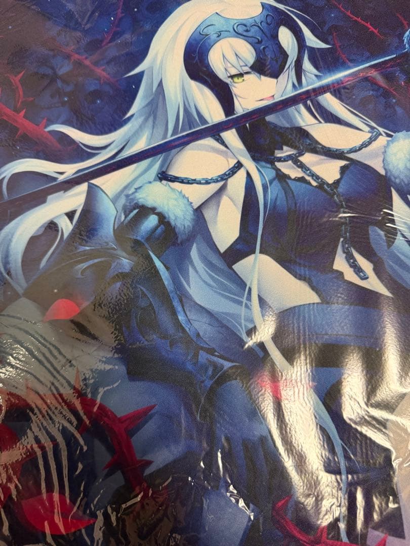 ジャンヌダルク　オルタ　ラバー　プレイマット　fate fgo