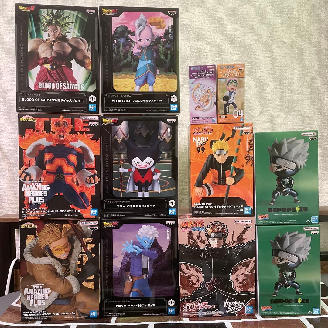 【未開封品】 少年誌 ジャンプ系 フィギュア詰め合わせ まとめ売り 12点セット