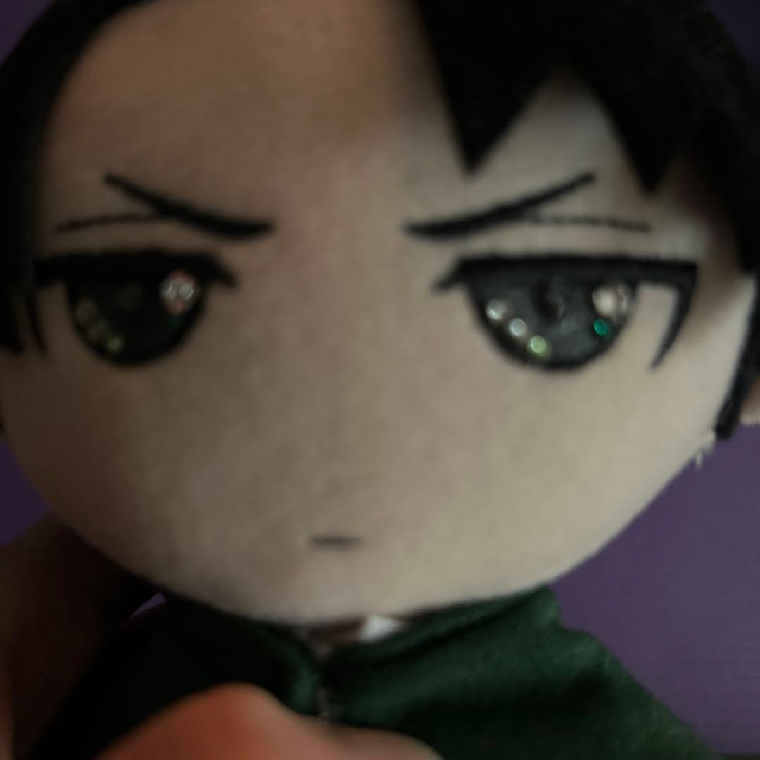 難あり。進撃の巨人　リヴァイ　ぬいぐるみストラップ