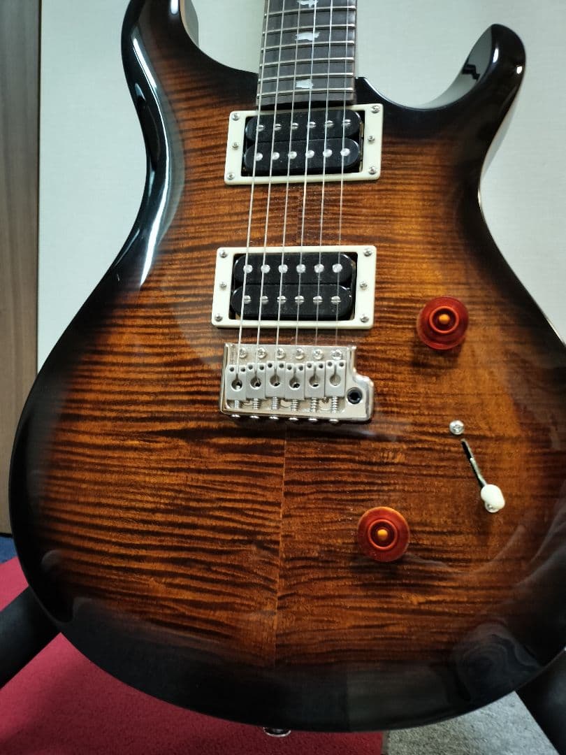 PRS SE Custom24　2024年7月28日購入　ロック式ペグ 交換済み