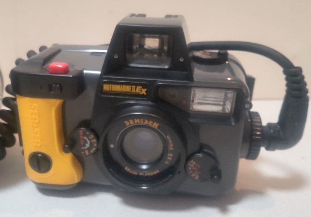 水中カメラ Motormarine II EX + ストロボ +広角レンズ