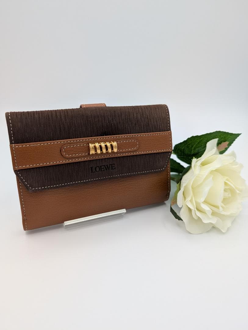 LOEWE ベラスケス コンパクト 二つ折り財布