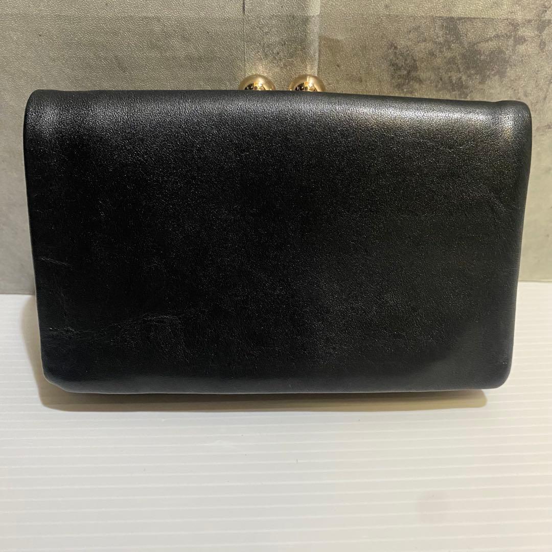 【極美品】ANNA SUI　マイティティ　２つ折財布　ブラック