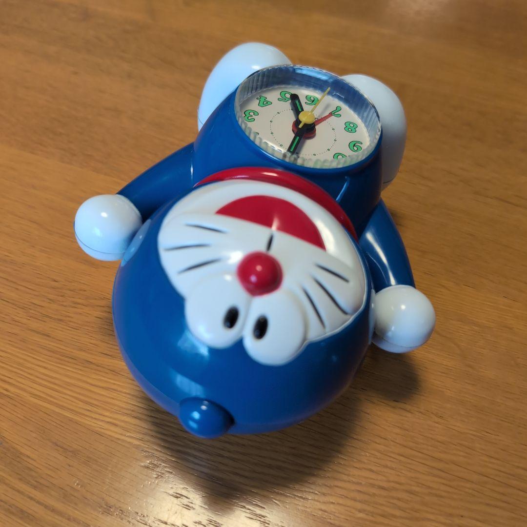 ​【希少/動作◎】ドラえもん 目覚まし時計 海外AI版 メロディ＆ボイス 当時物