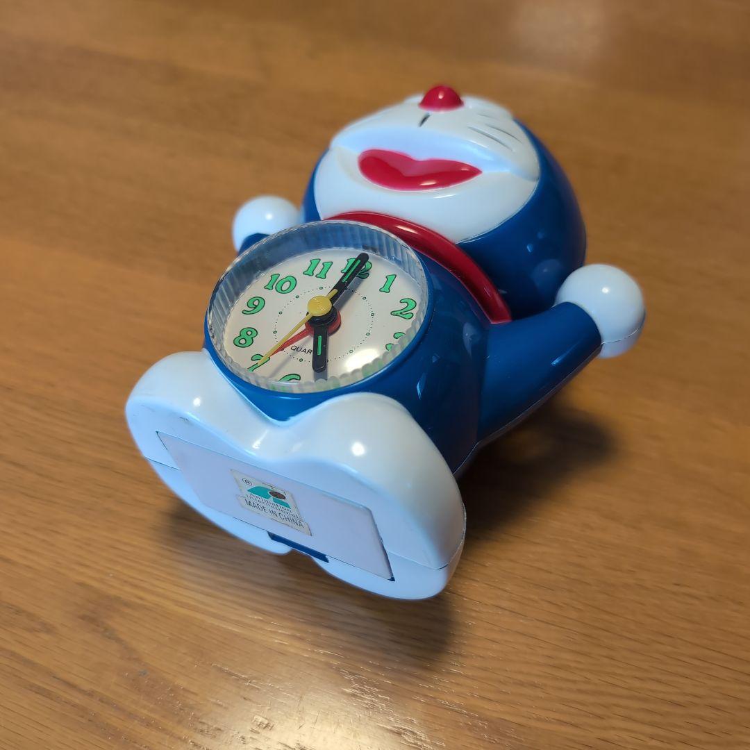 ​【希少/動作◎】ドラえもん 目覚まし時計 海外AI版 メロディ＆ボイス 当時物