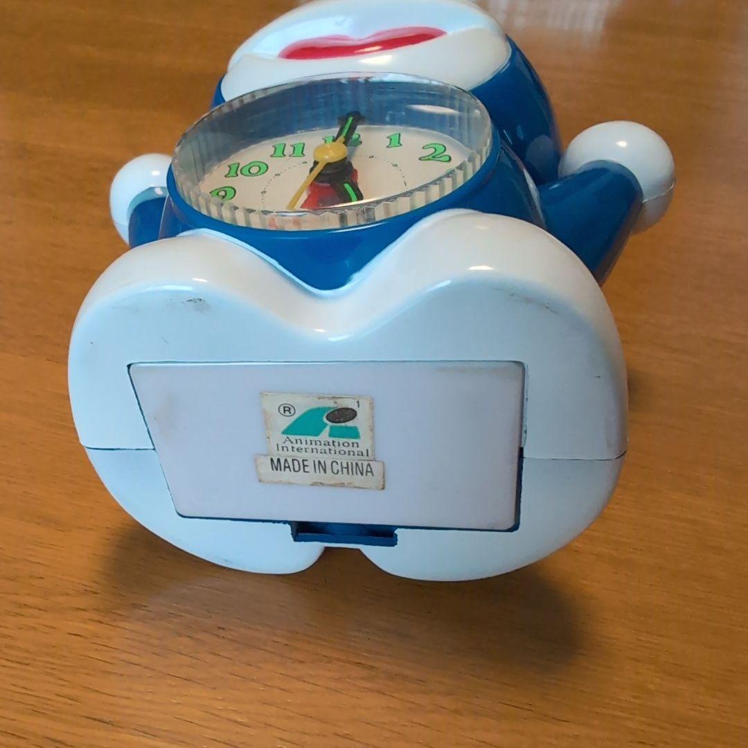​【希少/動作◎】ドラえもん 目覚まし時計 海外AI版 メロディ＆ボイス 当時物