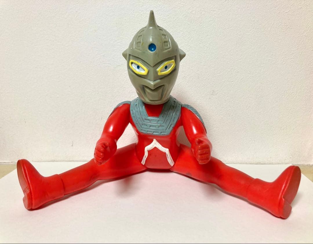 樹*雨様 【当時物】ブルマァク/ウルトラセブン/ソフビ/40㎝