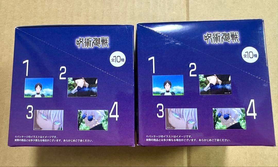 呪術廻戦　懐玉・玉折　場面写TDスクエア缶バッジC 2BOXセット