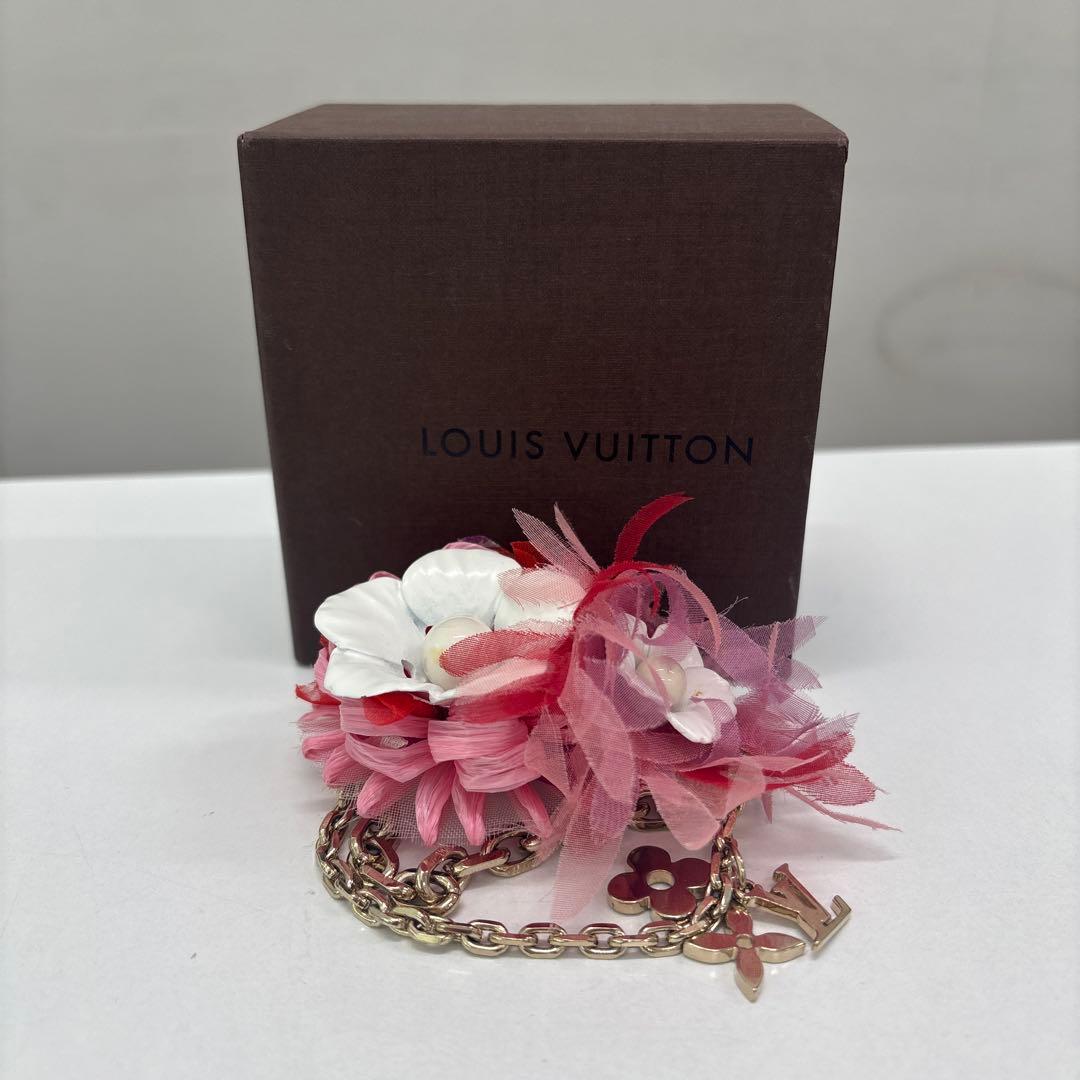 Louis Vuitton ルイ・ヴィトン 花 モチーフ コサージュ ブローチ