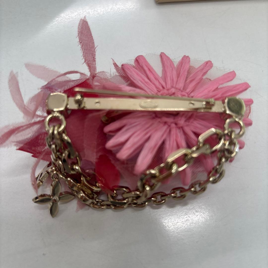 Louis Vuitton ルイ・ヴィトン 花 モチーフ コサージュ ブローチ