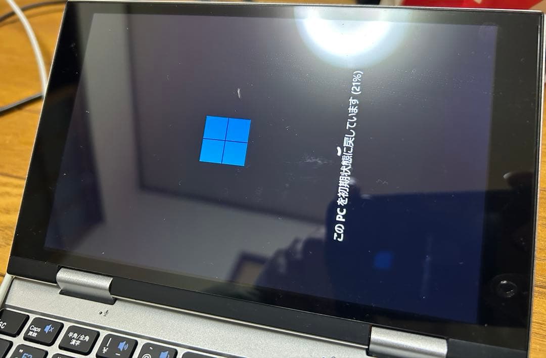 NANOTE NEXT 360度回転PC Windows11 SSD128 GB